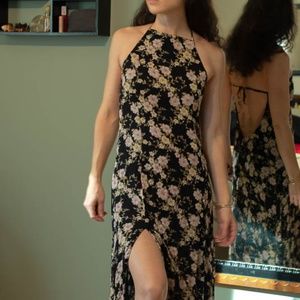 Reformation Lucia Backless Dress